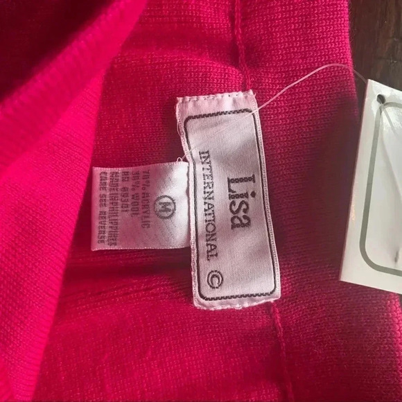 Lisa International Pink Pleated Sweater Sk… - Picture 7 of 8